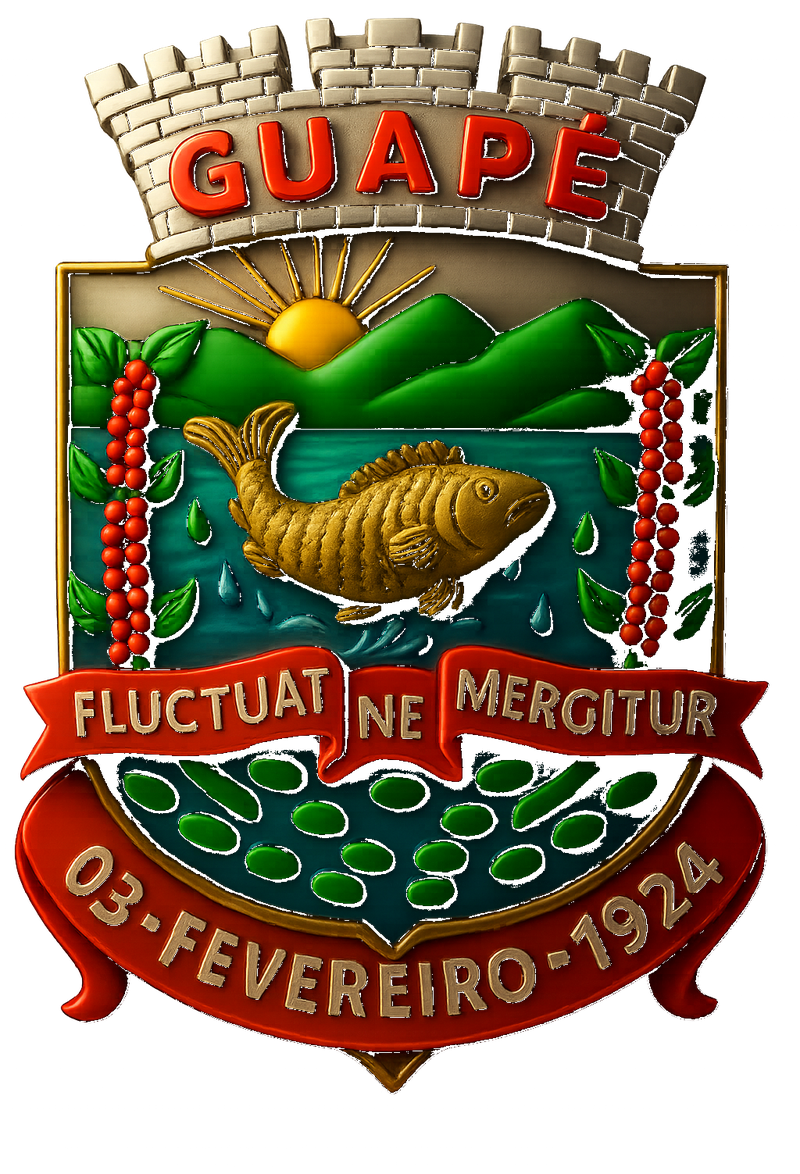 Brasão de Guapé - Fluctuat Ne Mergitur